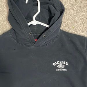 Black hoodie. Size Large in Woman’s. Used but in great condition.
